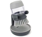 Cepillo para lavar platos con dispensador de jabón, dispensador de jabón para el hogar, cepillo para lavar platos de cocina con soporte