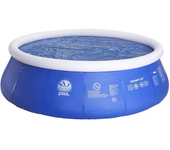 Cubierta Solar Redonda para Piscinas Autoportantes Avenli 250 y 195 Cm, Azul