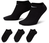 Nike Calcetines Invisibles Value 3 Pares Negro