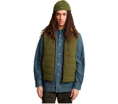 Ropa hombre Chalecos G-star Chaleco Foundation Liner Verde