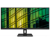 Aoc monitor 34” led va ultrawide qhd 100hz - respuesta 4ms - angulo de vision 178° - hdmi, displayports, audio - montaje vesa 100x100