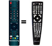 Mandos.tv AVR141 para HARMAN-KARDON mando a distancia programado