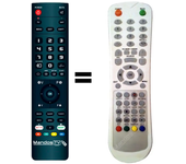Mando a distancia programado para TV modelo TV258LED de AKAI