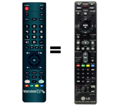 Mandos.tv BH4030S para LG mando a distancia programado