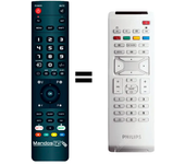 Mandos.tv 23PF5321/01 para PHILIPS mando a distancia programado