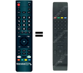 Mando a distancia programado para TV modelo RC-3902 de SHARP
