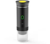 Cafetera Espresso Portátil 3 en 1 Compatible con café molido y cápsulas, incluye calentador automático de agua, batería recargable de 7500 mAh y diseño compacto ideal para viajes, oficina o coche
