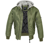 Ropa hombre Chaquetas Brandit Chaqueta Ma1 Verde