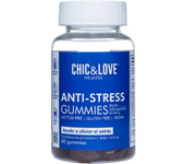 Chic & Love Wellness Gummies Anti-Stress 60 U, Gominolas para aliviar la ansiedad y el Estrés