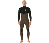 Rip Curl Traje De Neopreno Con Cremallera Larga Y Manga Libre E Bomb 4/3 Mm Gb Stmr