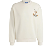 Ropa hombre Sudaderas Hugo Sudadera Nigotil 01 Blanco