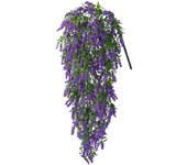Artificial Flower Rattan Fake Plant Vine Decoration Wall Hanging Flowers For Garden Porch Wedding Party Interior Outdoor Decor
