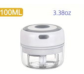 Mini picadora eléctrica de ajo de 3,38 oz/8,45 oz, trituradora de ajo con chile USB, picadora de verduras de jengibre duradera
