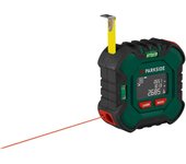 PARKSIDE PLMB 4 A1 – Cinta Métrica Láser Recargable 4V con Medidor de Distancias y Nivel de Burbuja