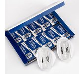 100PCS stainless steel material durable barber shaving blade Double Edge Safety Razor Extra Stainless Blades