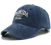 Gorra de béisbol de vaquero lavado Vintage para hombres y mujeres, gorra de sol bordada de California, Snapback informal, sombrero
