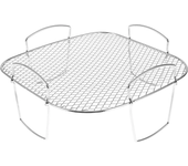 Estante de acero inoxidable para freidora de aire, cesta apilable multiusos para tostadas, accesorios para freidora de aire