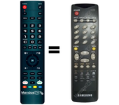 Mandos.tv TB20C5 para SAMSUNG mando a distancia programado