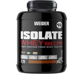 Weider - Isolate Whey 100 CFM - 2 Kg. Proteína isolada alta en proteínas, baja en carbohidratos y grasas - Alta calidad, elaborada 100% con proteína aislada de máxima pureza premium (Isolac®)