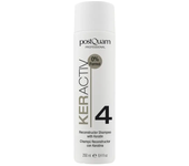 PostQuam - Champú Reconstrucción Post Tratamiento con Keratina - Hidratación y Reparación de la Fibra Capilar - Deja el Cabello Liso y Uniforme - Suavidad y Brillo - Línea KERACTIV