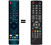 Mandos.tv MW22BL para AIRIS mando a distancia programado