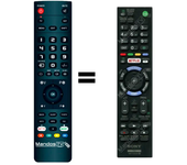Mandos.tv KDL-40W705C para SONY mando a distancia programado