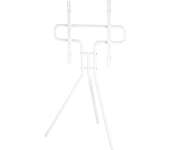 IluminaShop - Soporte TV de Pie Ajustable Blanco 37a 75