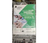 RedHer+Home Protector colchón Transpirable acolchado reversible tamaño ancho 80 / 90 / 105 / 120 / 135 / 150 / 160 / 180 / 200   largo 190-200cm  Acolchado - Transpirable - Reversible - Cubre Colchon - Funda Colchon - hasta 32 cms de Altura
