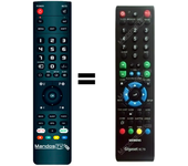 Mandos.tv GIGASET-HD795T para SIEMENS mando a distancia programado