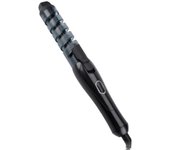 Tenacilla de pelo de 25 mm, Rizador de Pelo 5-10 ajustes de temperatura, moldeador de pelo, cable profesional giratorio, recubrimiento con punta fría de agarre
