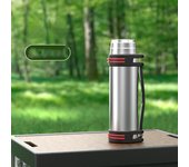 3000ML Black Household Stainless steel Thermos Bottle High-capacity Outdoors Motion Mountain Climbing Water Bottle Thermos Cup