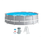 Intex Piscina Elevada Redonda Prism Frame Con Depuradora