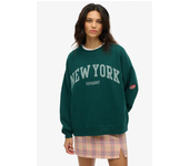 Ropa mujer Sudaderas Superdry Sudadera Athletic Oversized Verde