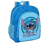 Safta Mochila Stitch Junior 38 Cm Azul