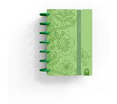 CUADERNO A5 CARCHIVO INGENIOX LDT EDIT – CUADRÍCULA 5x5 – HOJAS EXTRAÍBLES – FORMATO MEDIO VERDE