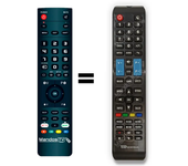 Mandos.tv K43DLJ10US para TD-SYSTEMS mando a distancia programado