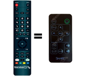 Mandos.tv V30 para SMART mando a distancia programado