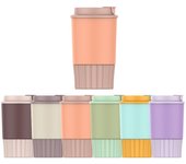Taza Termo Café y Te para Llevar 360ml - Taza Térmica de Acero Inoxidable con Tapa Botella, Vaso （KFC360 1099）