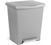 Tatay Cubo Basura Con Pedal Milenium 23l