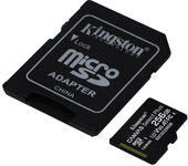 Kingston Tarjeta De Memoria Con Adaptador Canvas Select Plus Micro Sd Class 10 256gb