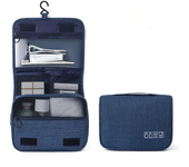 Portable Toiletry Washbag with Hanging Hook Waterproof Women Bathroom Cosmetic Storage Bag Large Capacity Travel Men Makeup Case