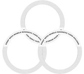 1PC/3PCS Stainless Steel Universal Magnetic Metal Plate Ring For Magsafe Wireless Charger Iron Sheet Sticker Car Phone Holder