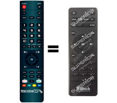 Mando a distancia programado para HI-FI modelo BLOCK-A de AUDIOBLOCK