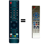 Mandos.tv DVR24RW para SEG mando a distancia programado