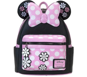 Loungefly Mochila Floral Rock Minnie Mini