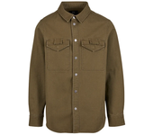 Brandit Camisa De Manga Larga Verde