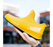 Summer Slip On Anti-slip Couple Rain boots Fashion Men Women Sports Rain Boots Ankle Waterproof Shoes Low Top Fishing On Foot