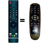 Mandos.tv 720P para URMET mando a distancia programado