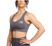 Ropa mujer Tops y sujetadores deportivos Leone1947 Top Deportivo Logo Gris