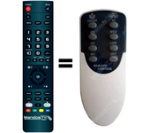 Mandos.tv AA3 para CEILING mando a distancia programado
